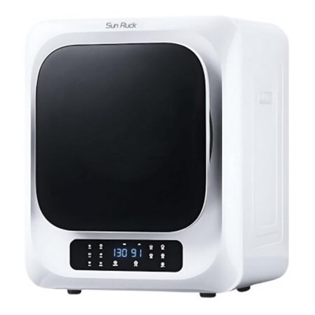 SunRuck ドラム式小型衣類乾燥機 乾きくん SR-ASMN206-W ホワイト_家電製品 _