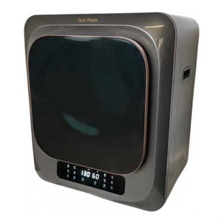 SunRuck ドラム式小型衣類乾燥機 乾きくん SR-ASMN206-GY グレー_家電製品 _