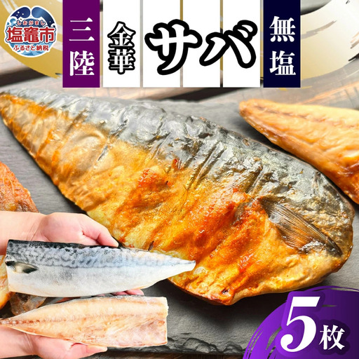金華さば半身5枚 無塩 バラ凍結