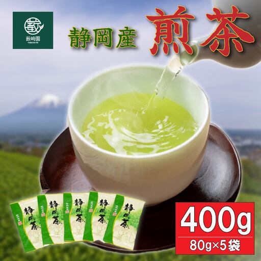 煎茶 茶葉 80g × 5袋 セット 静岡県 藤枝市 煎茶