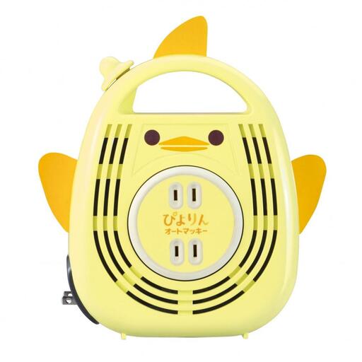 屋内用ホームリール ぴよりんオートマッキー 電線5ｍ自動巻き AM-051PY