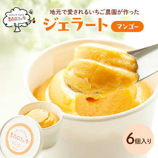 ジェラート マンゴー アイス ジェラート【6個】