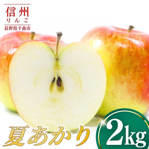 [2027年先行予約]りんご 夏あかり 約2kg| りんご