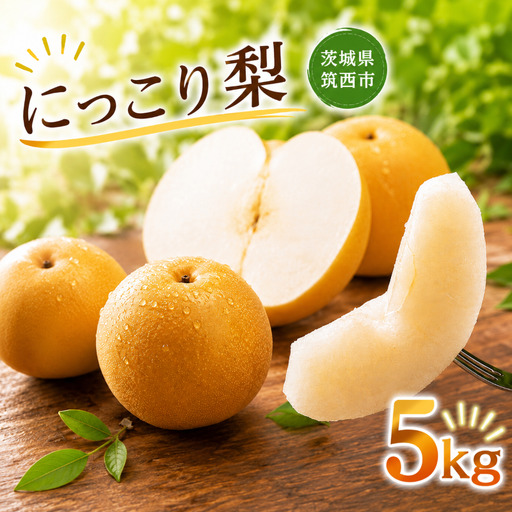 梨 にっこり 5kg 2026年産 先行予約 