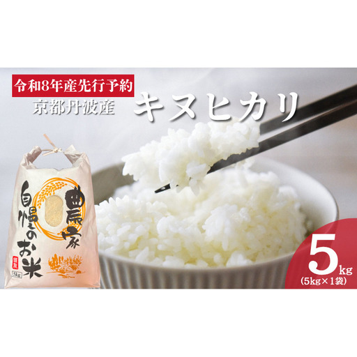 キヌヒカリ 5kg 米 お米 京都丹波産 キヌヒカリ