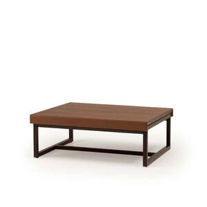 旭川家具 カンディハウス SESTINA LUX センターテーブル90×90 ウォルナットCW_03919