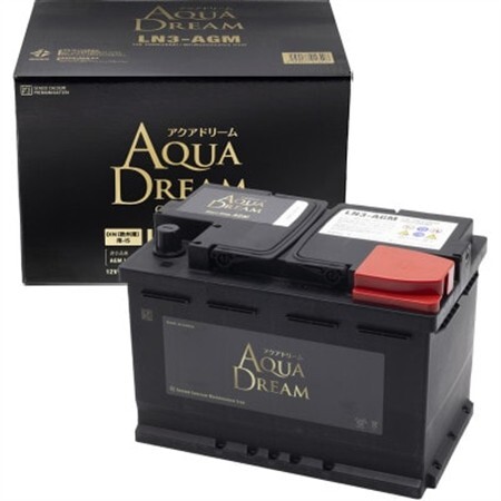 AQUADREAM GOLD 自動車始動用バッテリー 欧州車用 LN3 AGM 1個_家電製品 アウトドア・カー用品  _【配送不可地域：沖縄県】【1608370】