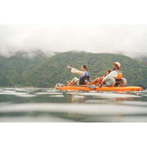 【HOBIEカヤック】カリフォルニア生まれの新感覚ミズアソビ体験 MIRAGE COMPASS DUO(2人乗り足漕ぎカヤック)