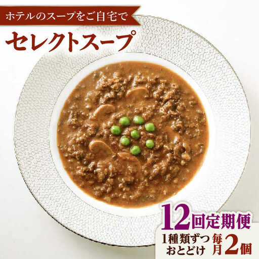 【全12回定期便】SoupSelect 2点セット 糸島市 / 糸島正キ スープ レトルト [AQA073]