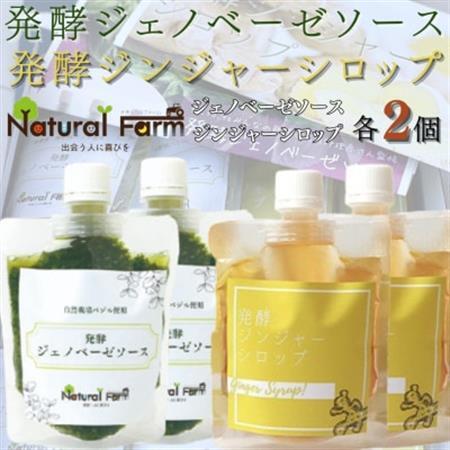 発酵ジェノベーゼソース＆発酵ジンジャーシロップ　各2パックセット B0-11_調味料   _【配送不可地域：離島】【1619052】