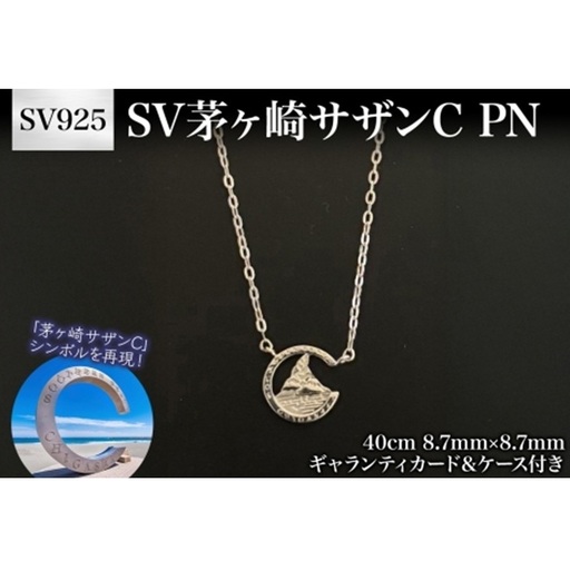 ネックレス SV 茅ヶ崎サザン ロジウムコーティング ネックレス【40cm】