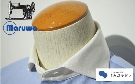シャツ INDUSTYLE TOKYO 動体裁断 クレリックサックス シャツ サックス(XL)