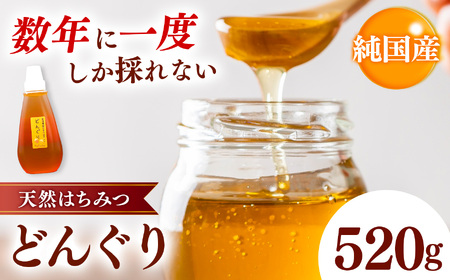 純国産 どんぐりはちみつ 520g|非加熱 純粋 天然 蜂蜜 単花蜜 どんぐり ハチミツ ギフト|千葉県 君津市