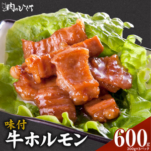 肉のひぐち 味付牛ホルモン[174N04]