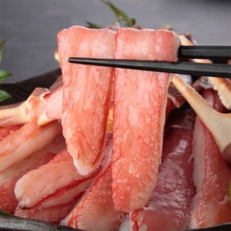 【1kg:6L～8L】加熱用大トロ蟹しゃぶ(蟹棒肉＆生かに爪)セット　〈殻剥き不要〉【配送不可地域：離島】【1572105】