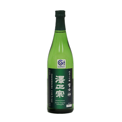 澤正宗 純米大吟醸 雪女神48 720ml×1本 【ワイングラスおいしい日本酒アワード金賞】 酒 日本酒 地酒 純米大吟醸酒 山形　0100-E-FR028