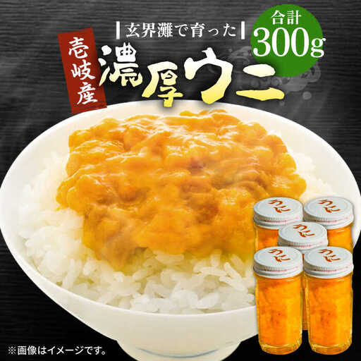 壱岐産 濃厚 ウニ 60g ×5本《壱岐市》【合同会社塚元】ムラサキウニ [JDR041]