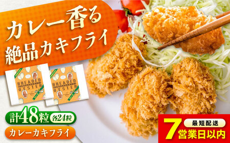 [スピード発送]お惣菜 カキフライ カレー 48粒 [BACG011] 惣菜