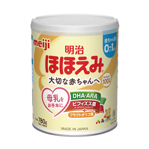 明治ほほえみ 780g ×１缶【埼玉県 春日部市 明治 粉ミルク 0歳 1歳 ベビー用品 出産祝い 赤ちゃん 子育て】(CZ011)