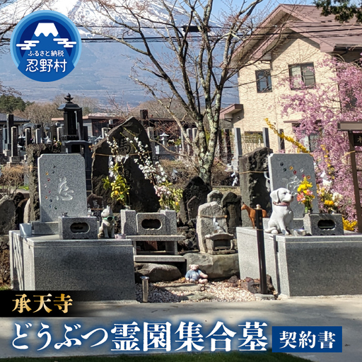 承天寺 忍野富士どうぶつ霊園集合墓