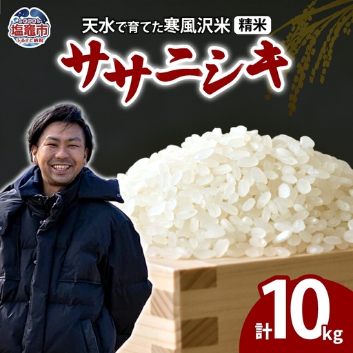 【先行予約】 米 10kg ササニシキ 精米 (11月～順次発送) お米 新米 ｜ne00001-10