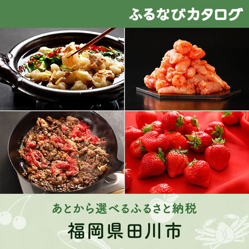 [有効期限なし!後からゆっくり特産品を選べる]福岡県田川市カタログポイント