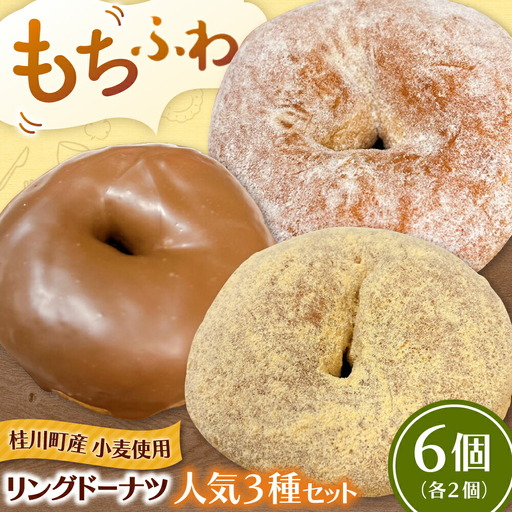 ふわもちリングドーナツ 6個 ADBH042 ドーナツ