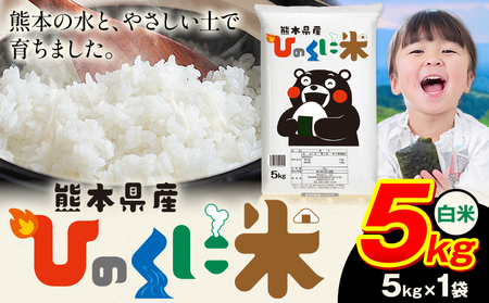 白米 精米 ひのくに米 5kg [7-14日以内に出荷予定(土日祝除く)]