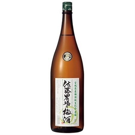 佐藤農場の梅酒 青梅1,800ml×1本【配送不可地域：離島】【1080130】