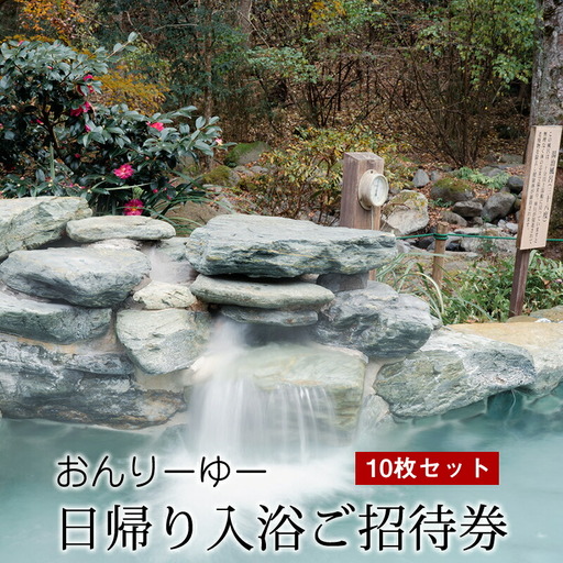 おんりーゆー 日帰り入浴ご招待券 10枚セット【温泉 サウナ お風呂 結婚記念日 敬老の日 ギフト プレゼント 利用券 神奈川県 南足柄市 】