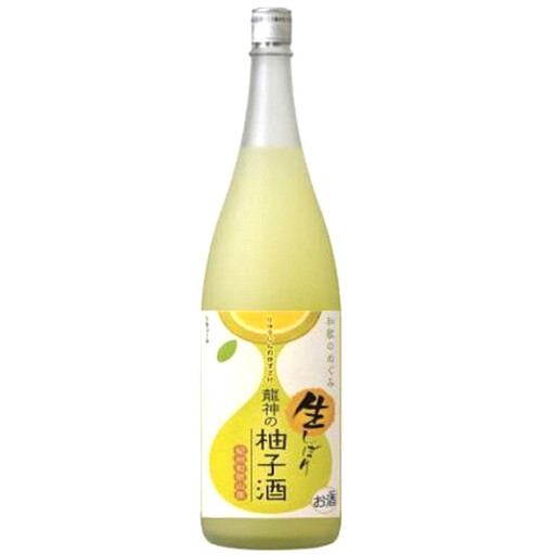 和歌のめぐみ 生搾り「龍神の柚子酒」1800ml 1本 ［HCS5］