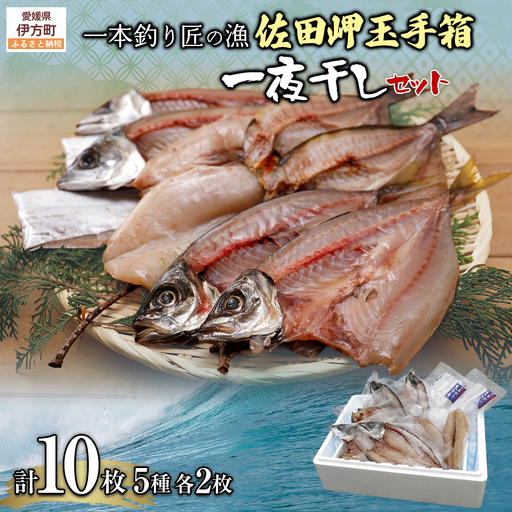 [一本釣り 匠の漁]佐田岬 玉手箱セット 5種×各2枚(計10枚)