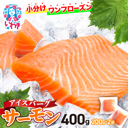 【サーモン】アイスバーグサーモン約200g×2