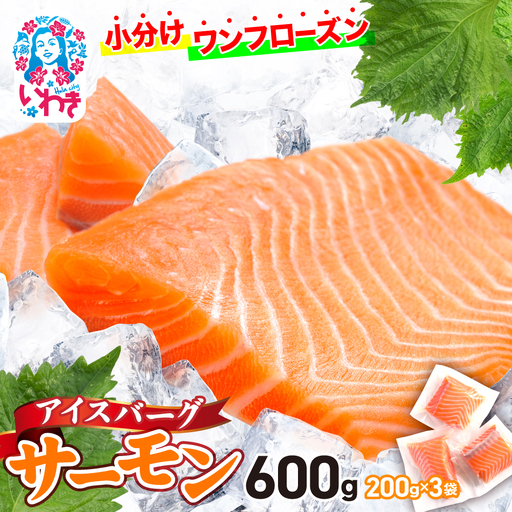 【サーモン】アイスバーグサーモン600g 