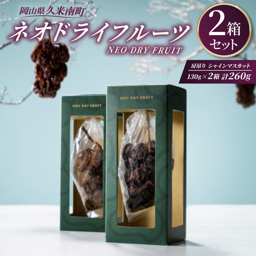 【岡山県産】NEO DRY FRUIT 房吊り シャインマスカット【配送不可地域：離島】【1264524】