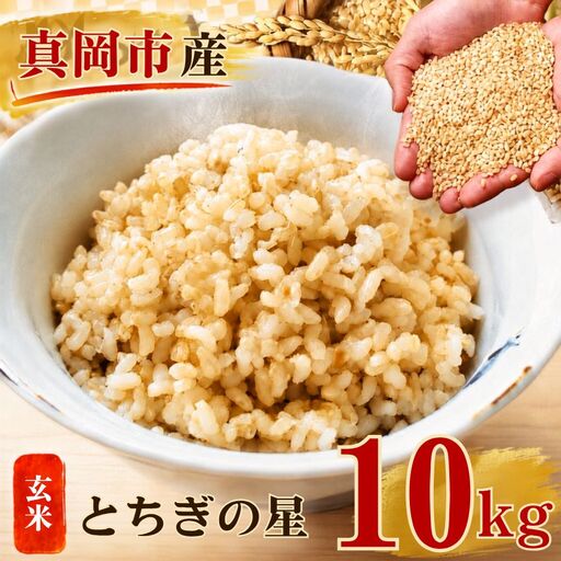 【令和8年産 先行予約】真岡市産 とちぎの星 玄米 10kg