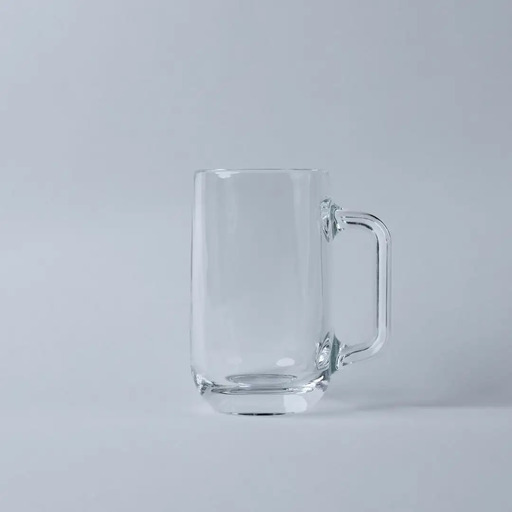 めおと ジョッキ（クリア） ビールジョッキ グラス おしゃれ 食洗機対応 [株式会社プラスワイズ] 【015S175】