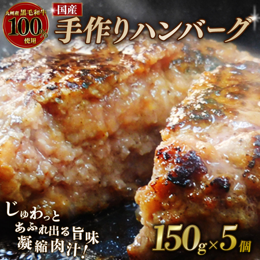黒毛和牛とイベリコ豚のハンバーグ 150g×5個 【ハンバーグ】