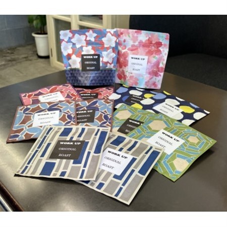 自家焙煎　オリジナルブレンドコーヒー【豆50g×2袋】＆ドリップコーヒー【10袋】セット【1625608】