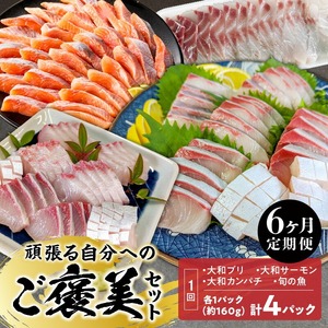 【6ヶ月定期便】頑張る自分へのご褒美セット N072-YG0231