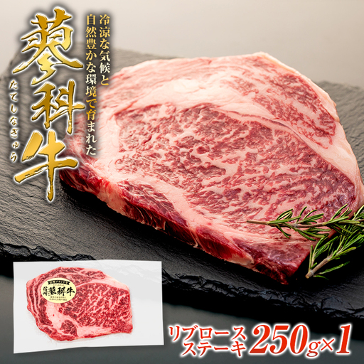 蓼科牛 リブロースステーキ250g×1