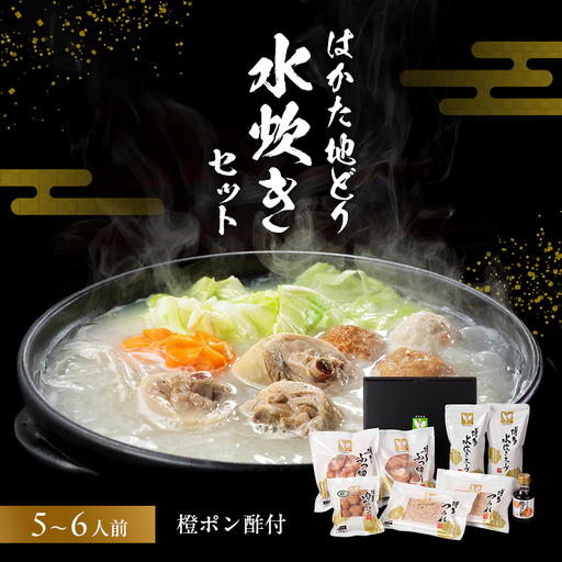 はかた地どり水炊きセットＡ 鍋セット水炊き 鶏肉水炊き