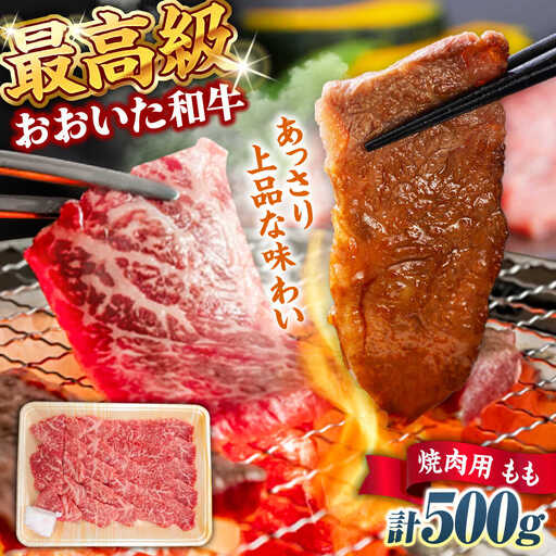 おおいた和牛 もも焼肉用 500g 赤身 モモ 焼肉 冷凍 豊後牛 おおいた和牛 BBQ [ARCG011]
