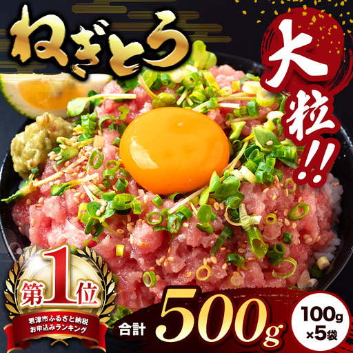 ねぎとろ 500g(100g×5袋) 小分け スピード発送 | 清幸丸水産 最短7日以内発送
