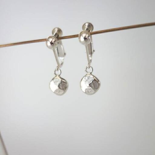 【金工】シンプルなイヤリング