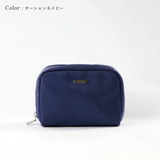 Y-STYLE 魔法の収納ポーチ Mサイズ【オーシャンネイビー】