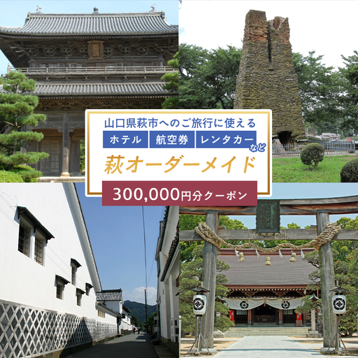 旅行券 山口 萩オーダーメイド 300,000円分 クーポン 旅行 チケット 観光 宿泊 宿泊券 ホテル 旅館