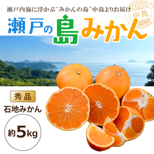 【2026年12月中旬頃から順次発送】 瀬戸内海の島みかん (秀品)【石地みかん】約5kg | 柑橘 みかん 密柑 オレンジ フルーツ 果物 【KK3271】