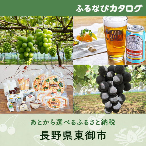 【有効期限なし！後からゆっくり特産品を選べる】長野県東御市カタログポイント