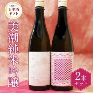 美潮 純米吟醸2本セット ふるさと納税限定 720ml 飲み比べセット